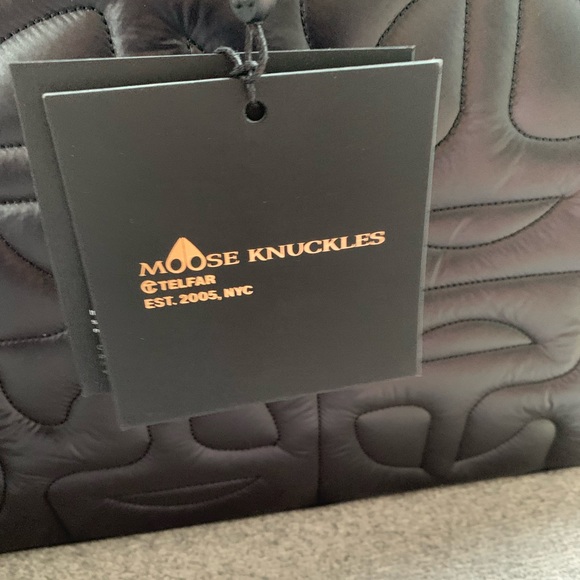 Moose Knuckles x Telfar Quilted Large Shopper - Black - Picture 4 of 6